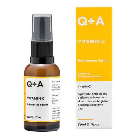 Освітлююча сироватка для обличчя Q+A Vitamin C 30ml