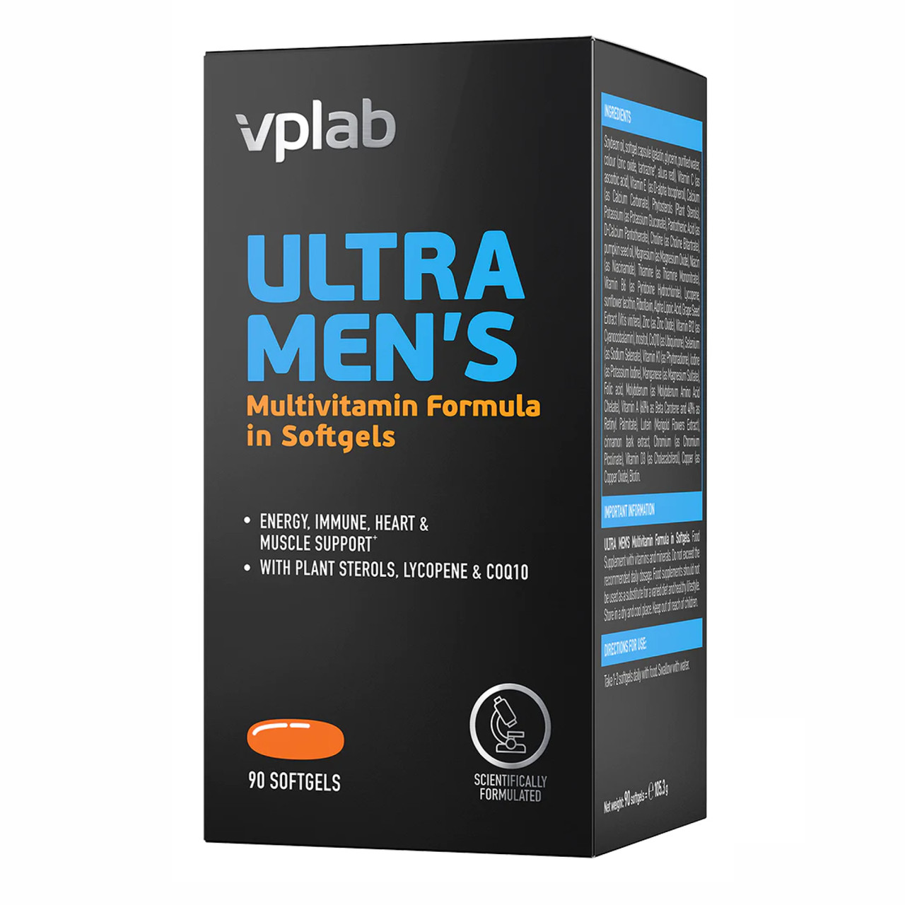 Мультивітаміни для чоловіків, Ultra Men's Sport Multivitamin - 90 softgels