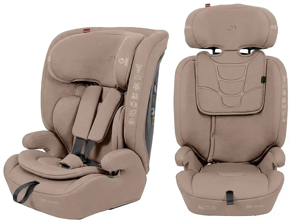 Автокрісло Carrello Consul CRL-16061 i-Size 76-150см з нахилом Sandstone Beige