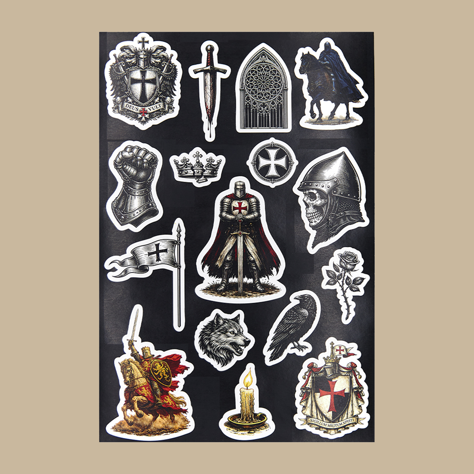 Стікери: "Лицар"