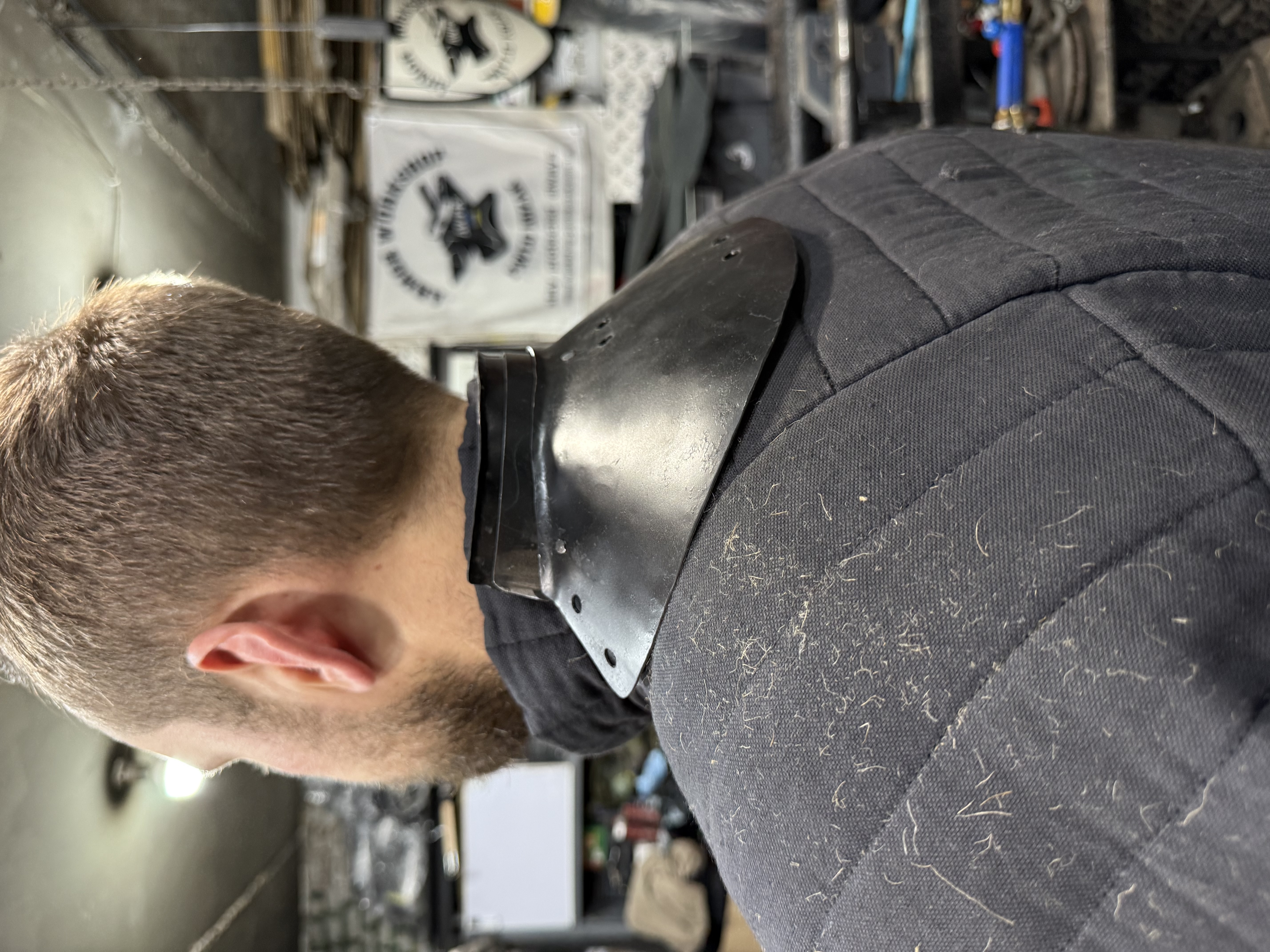 Additional neck and nape protection