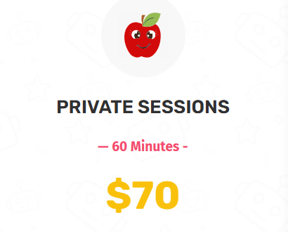 PRIVATE SESSIONS. 60 Minutes