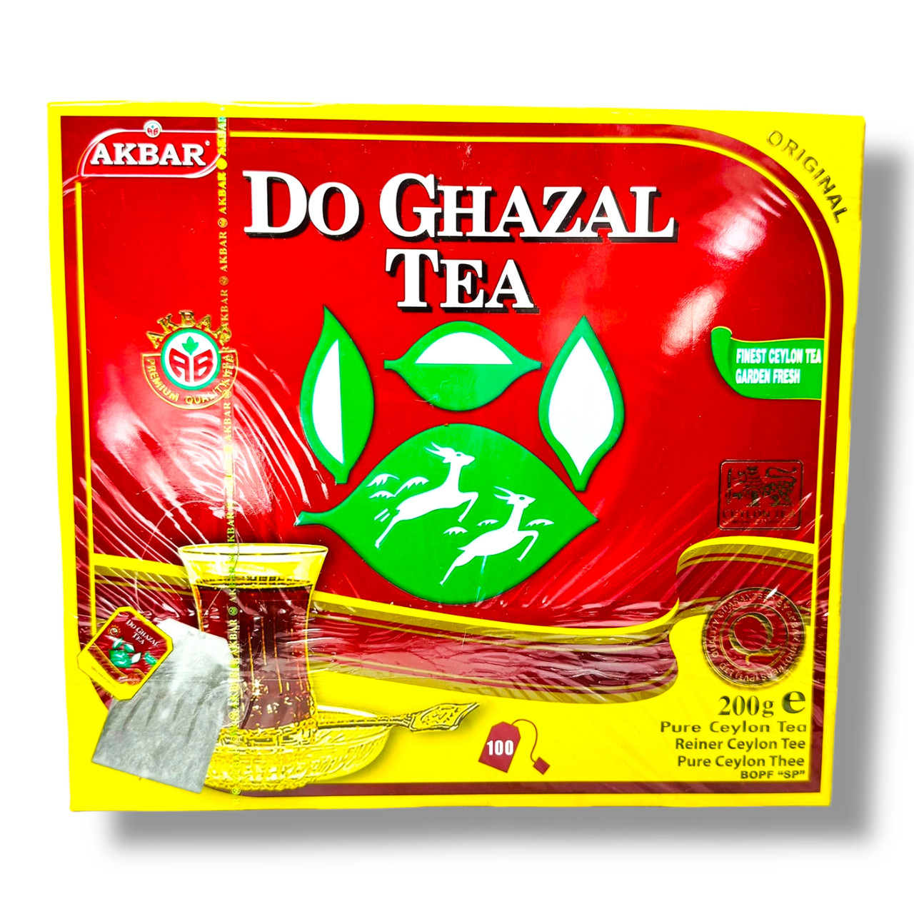 Akbar Tea Цейлонський Чорний чай 100 пакетів