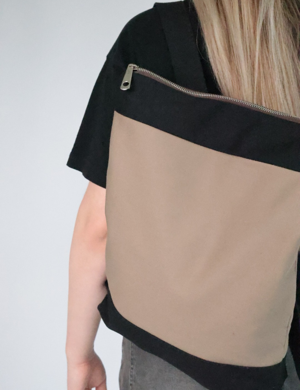 Cotton backpack with custom print