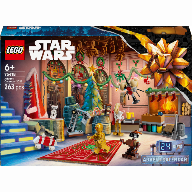 Конструктор LEGO Star Wars Адвент календар 2025 (75418)