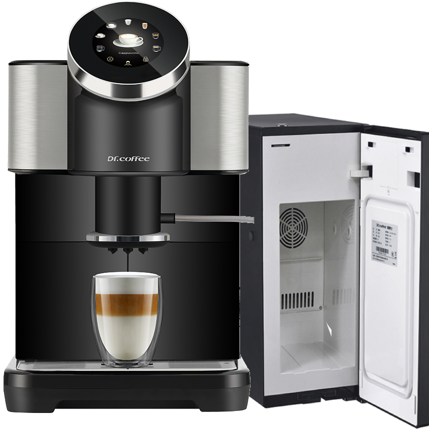 Кавоварка H2, Dr. Coffee - кавоварка для приготування напоїв із зернової кави, Італія