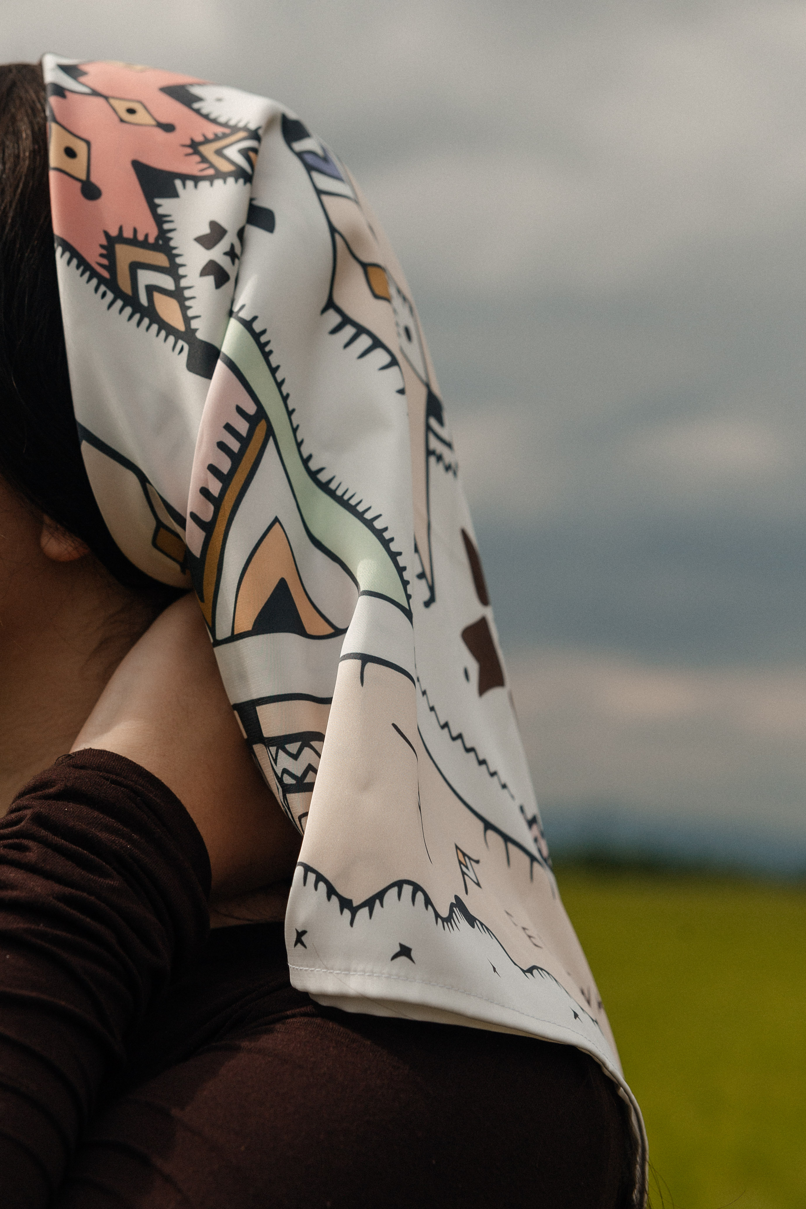 Хустка “Зірка” / "Star" scarf S