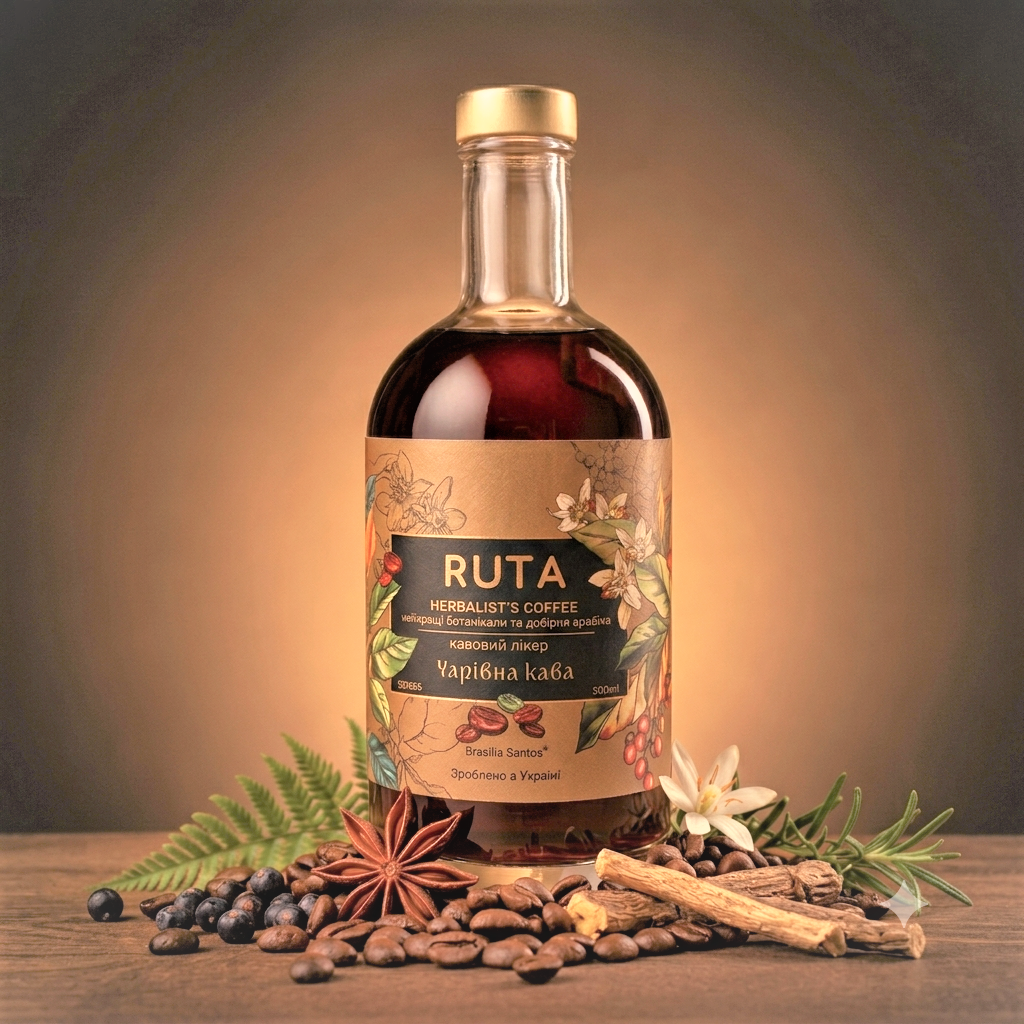 Кавовий лікер (біттер/бальзам) RUTA Herbalists Coffee