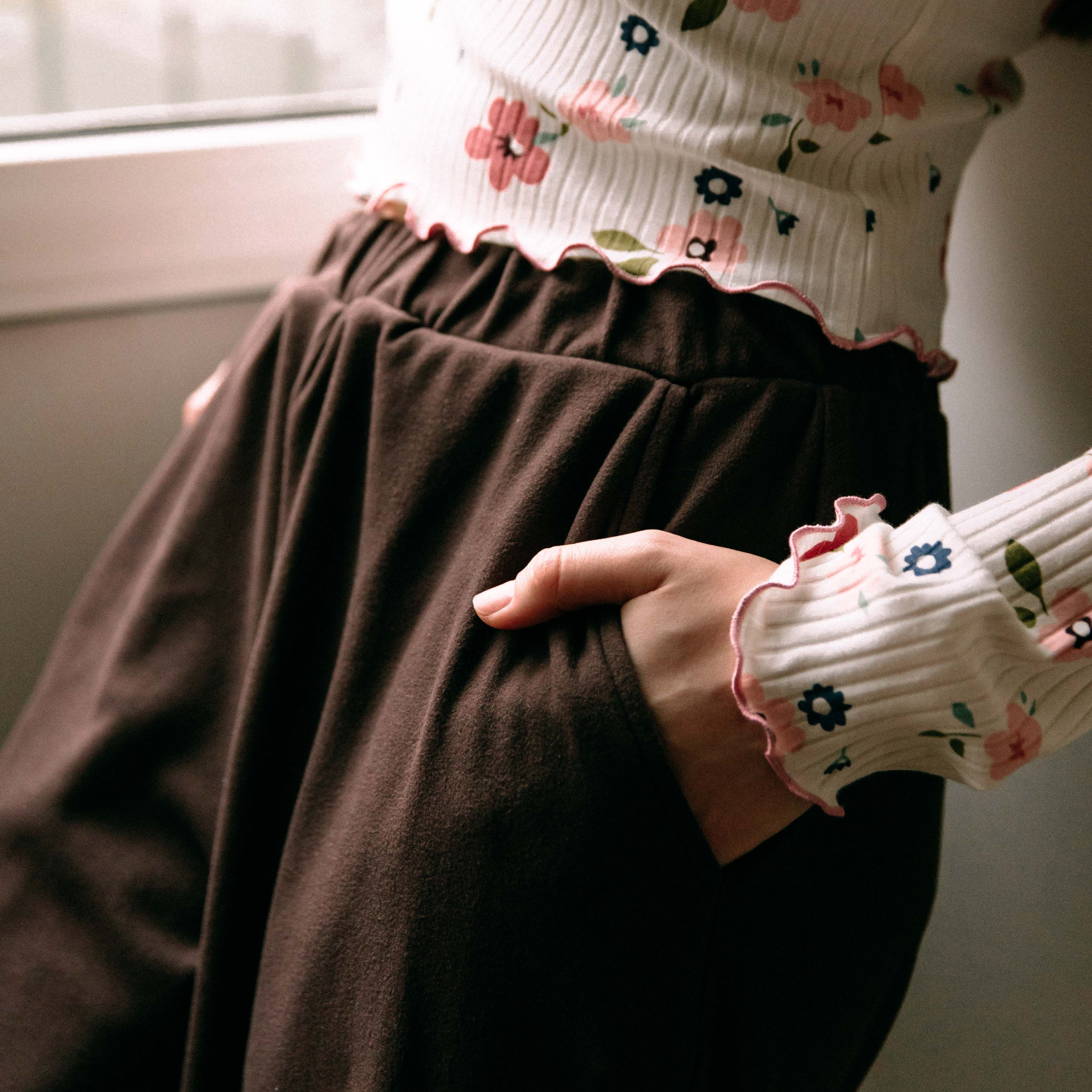 Шоколадні штани фліс