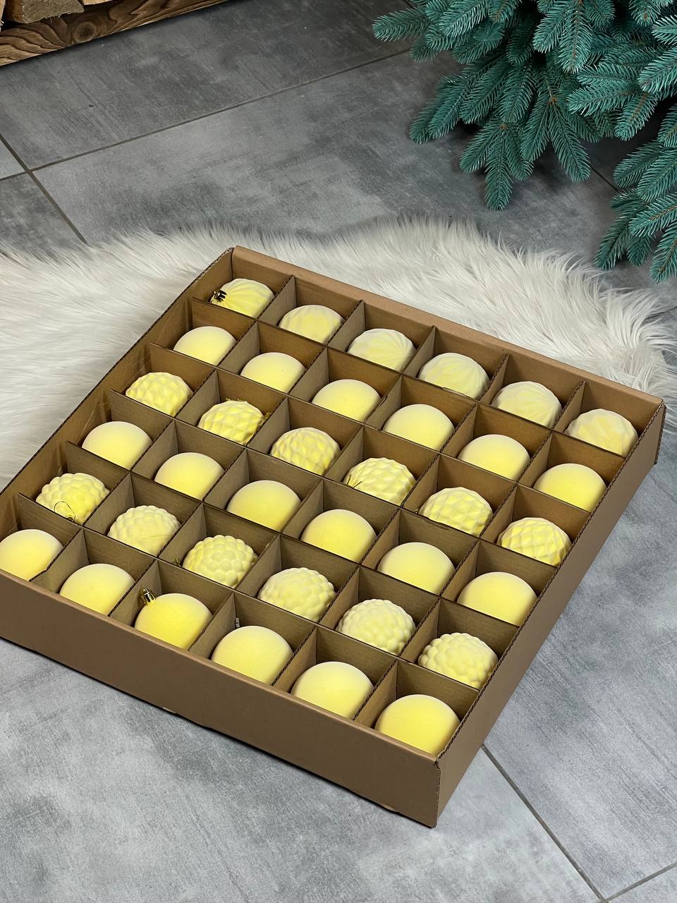 Подарунковий набір «Оксамитовий дует» - ЖОВТИЙ 🍋