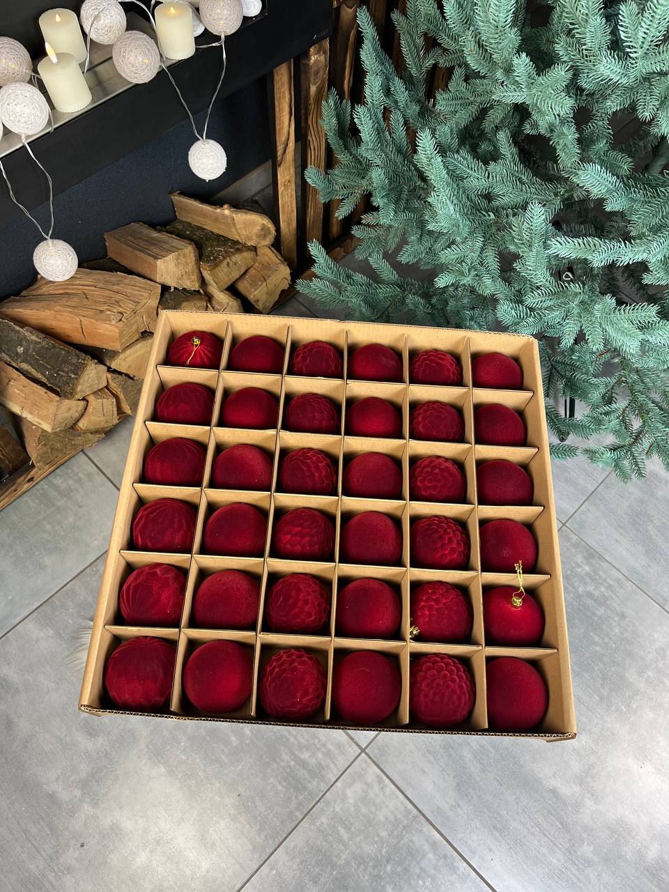 Подарунковий набір «Оксамитовий дует» - БОРДОВИЙ 🥀