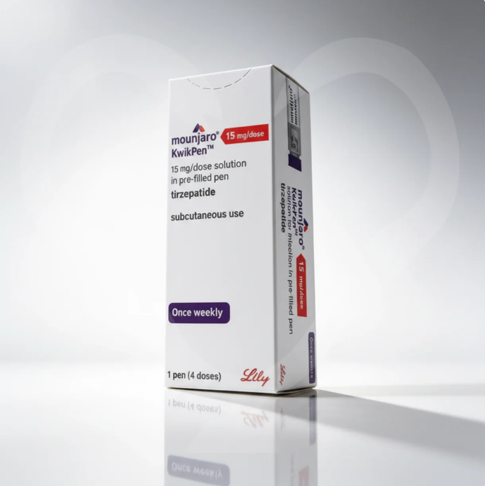 Mounjaro 15 mg Мунджаро 15 мг 1 шприц Тірзепатид Цукровий діабет 2 типу Єгипет