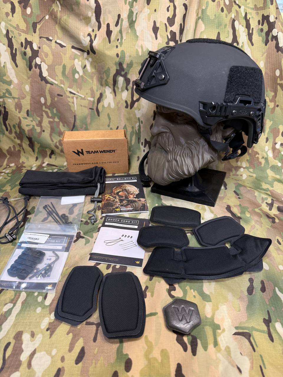 Оригінальний легкий балістичний шолом "Team Wendy Exfil Ballistic SL" від американського преміум бренду "Team Wendy".