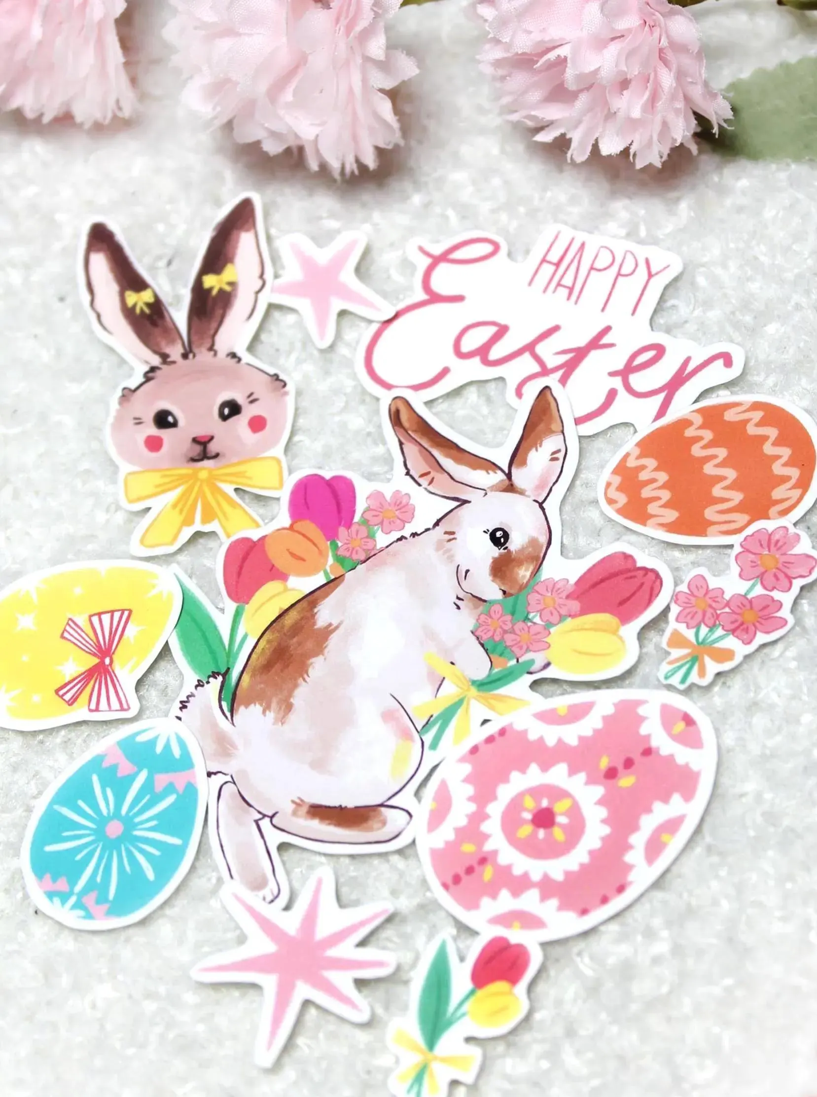 Наліпки до Великодня 11шт