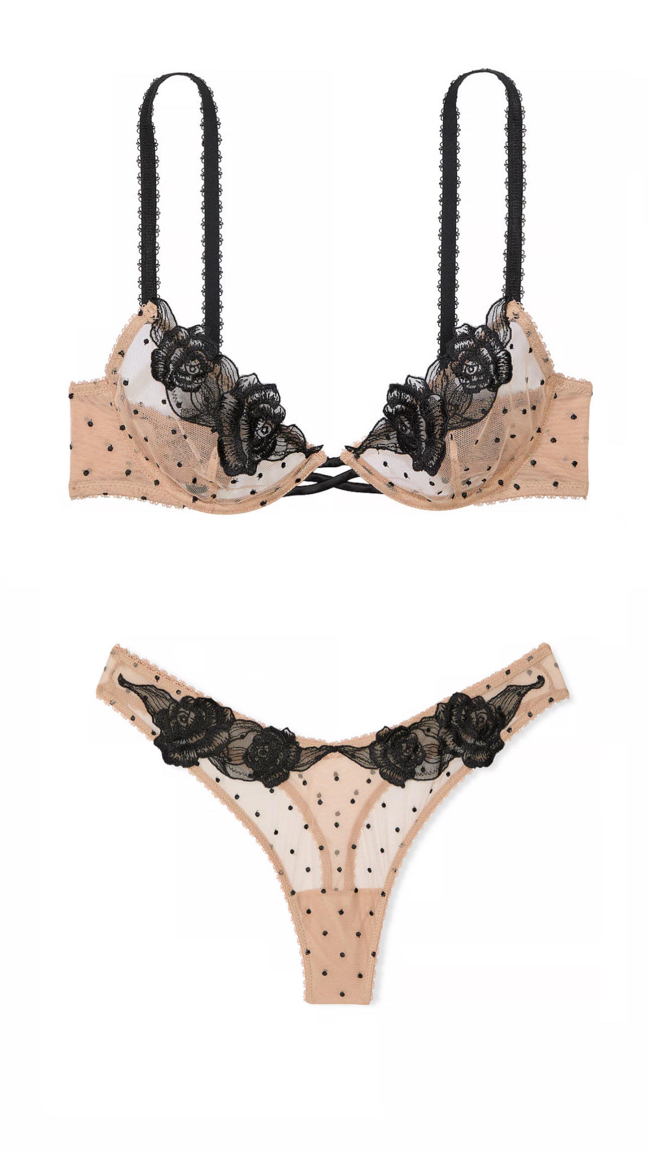 Комплект білизни SHEER ROSE unlined