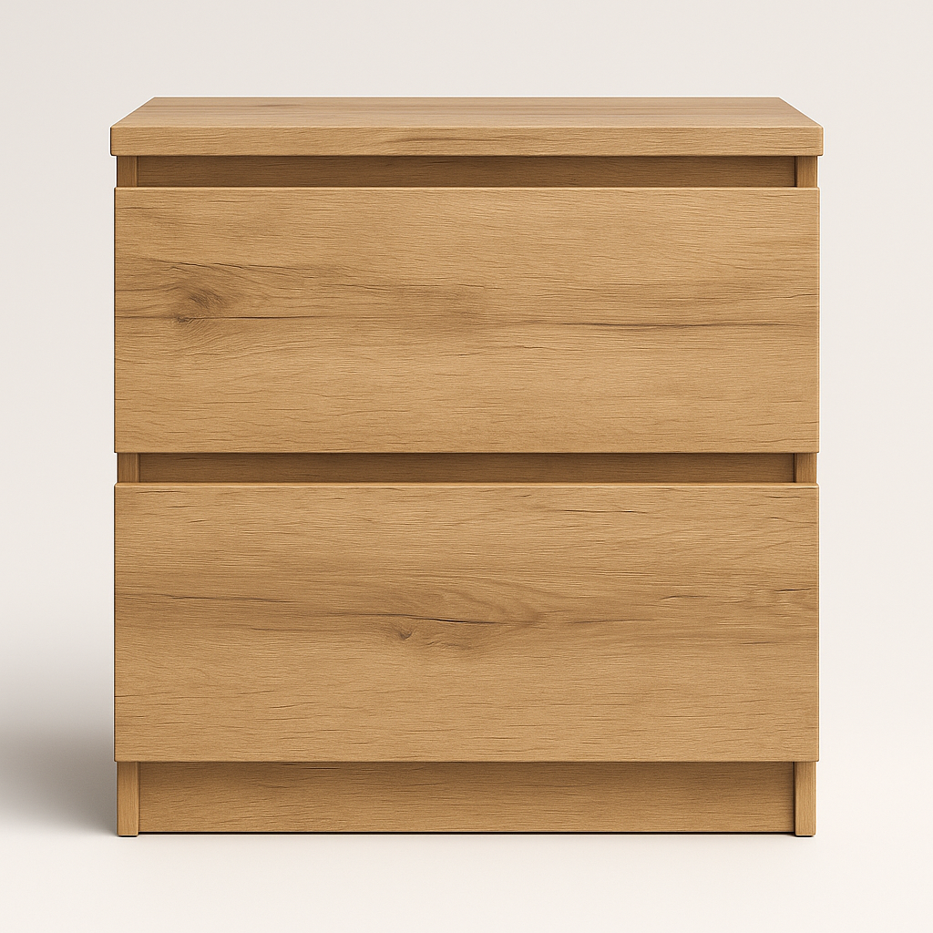 Тумба приліжкова на 2 шухляди 60х40х54.4см