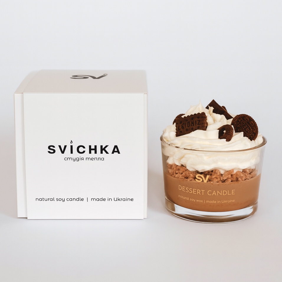 Десертна свічка «Орео» ароматична