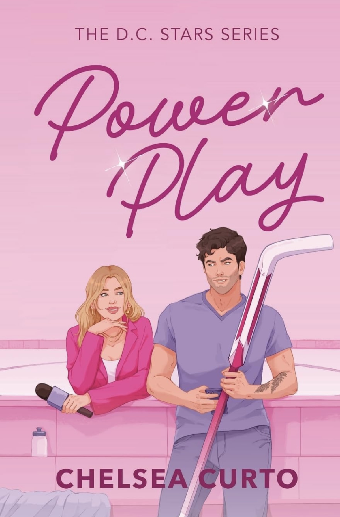 Power Play A Grumpy Sunshine Marriage of Convenience Romance (D.C. Stars) Chelsea Curto