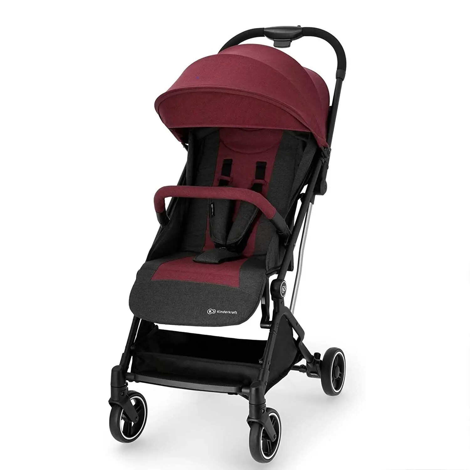 Прогулянкова коляска Kinderkraft Indy Burgundy 