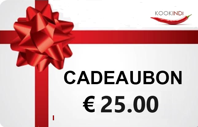 Cadeaubon 25 EURO