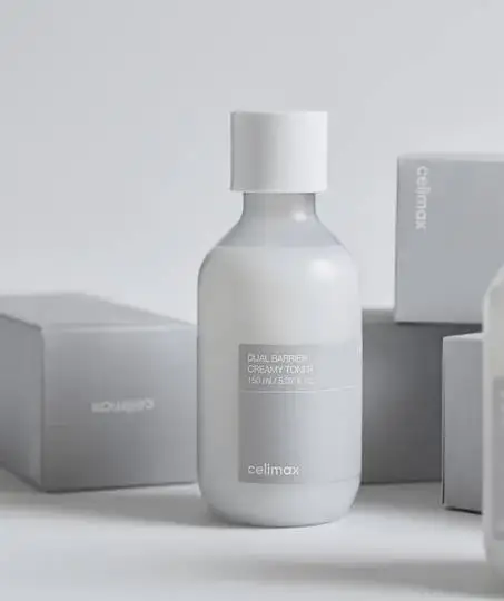 Відновлювальний кремовий тонер для обличчя Celimax Dual Barrier Creamy Toner, 150ml