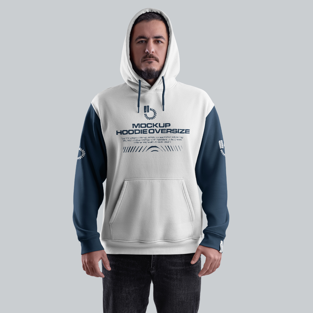 4 Mockups Oversize Hoodie