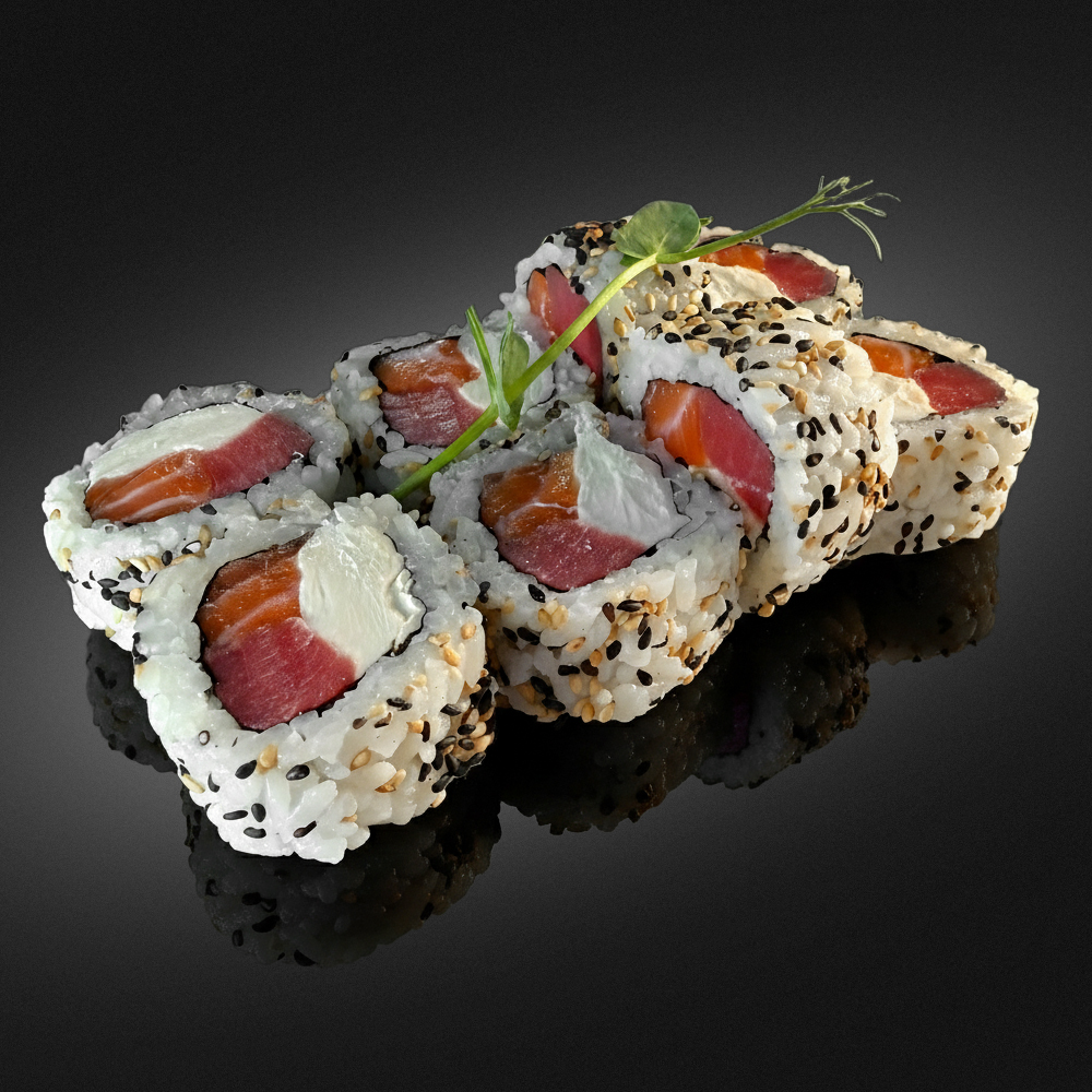 Каліфорнія з лососем і тунцем