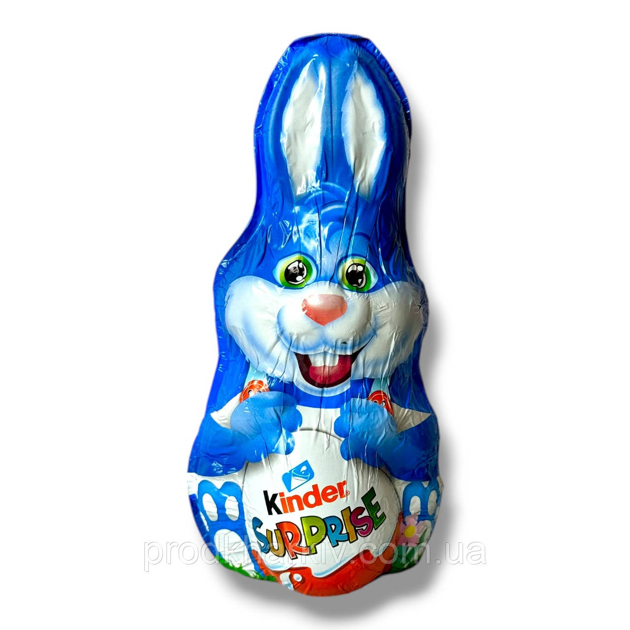 Фігурний шоколадний заєць Kinder Surprise з іграшкою всередині, 75 г