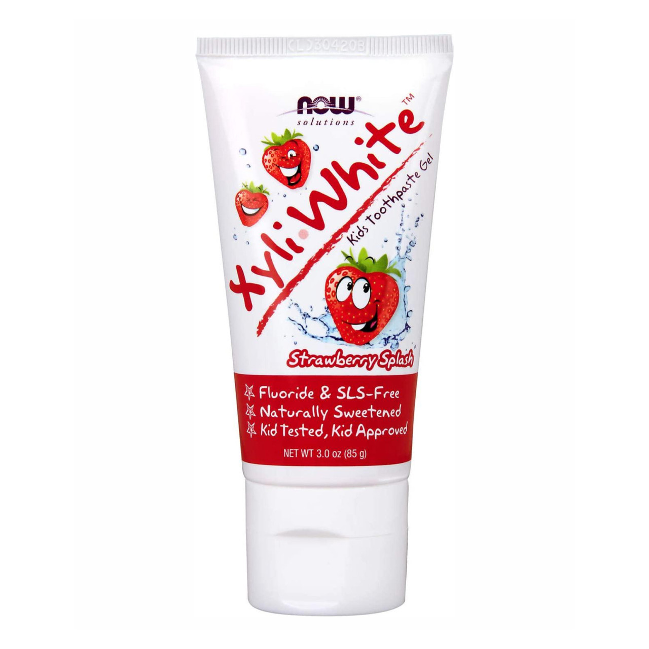 Зубна паста, Xyli White kids toothpaste gel - 85 g strawberry splash