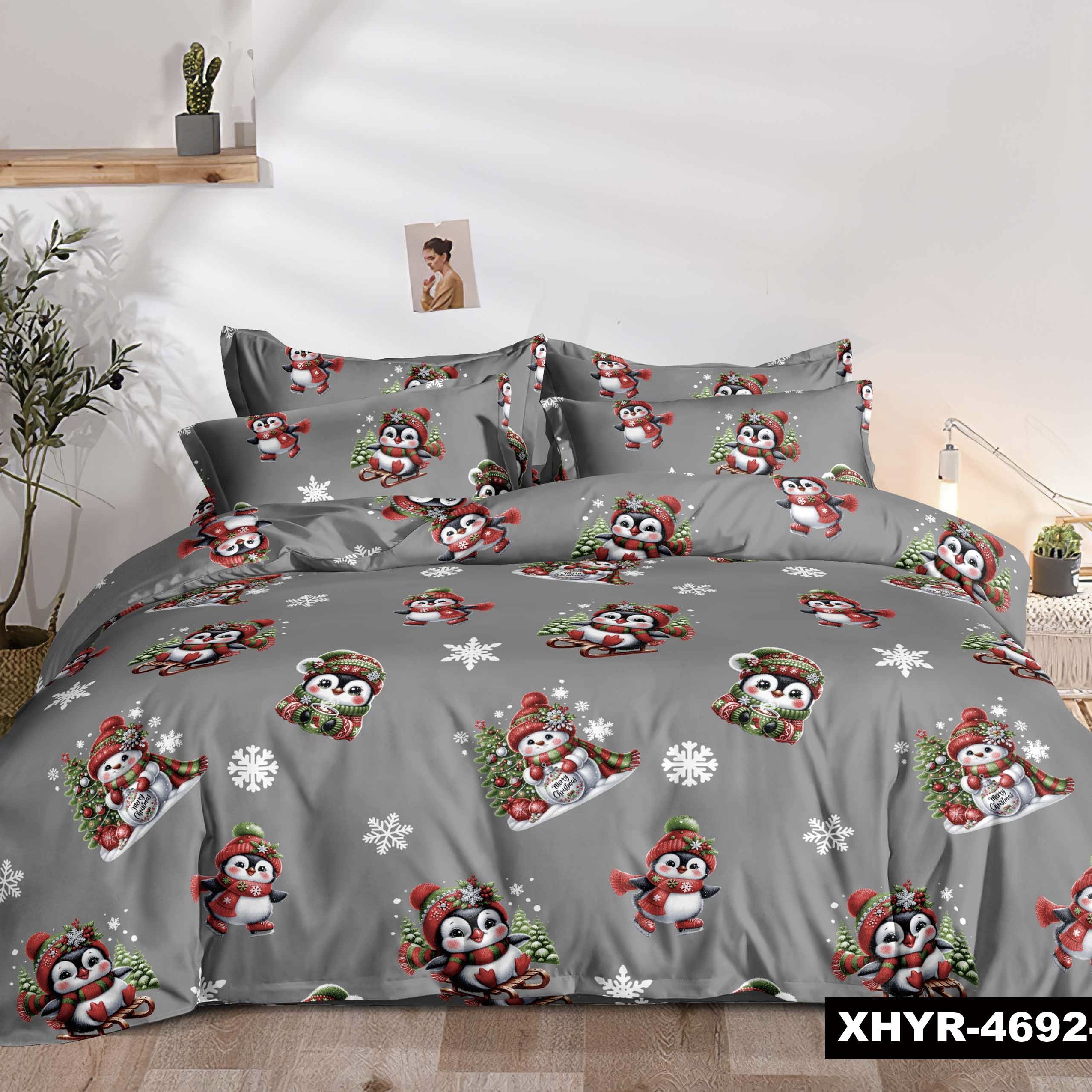 Постільний комплект Байка "Веселі канікули (сірі)"