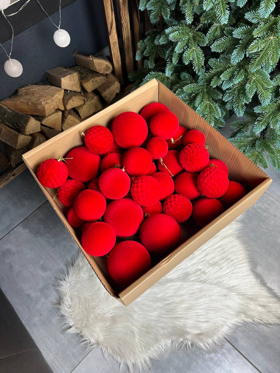 Подарунковий набір «Оксамит» - ЧЕРВОНИЙ 🐞