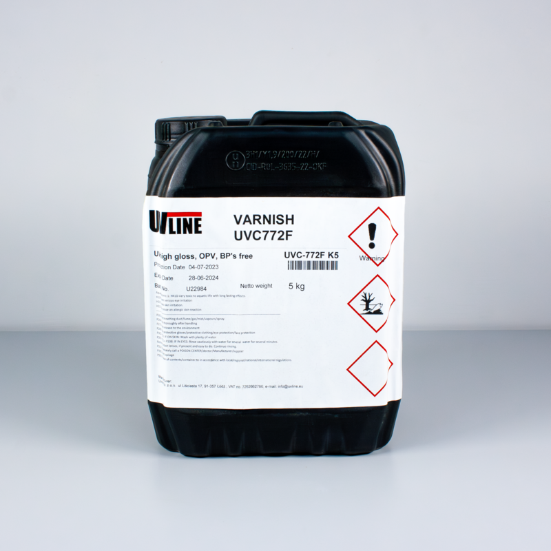 Глянцевий УФ лак UVLine UVC772F