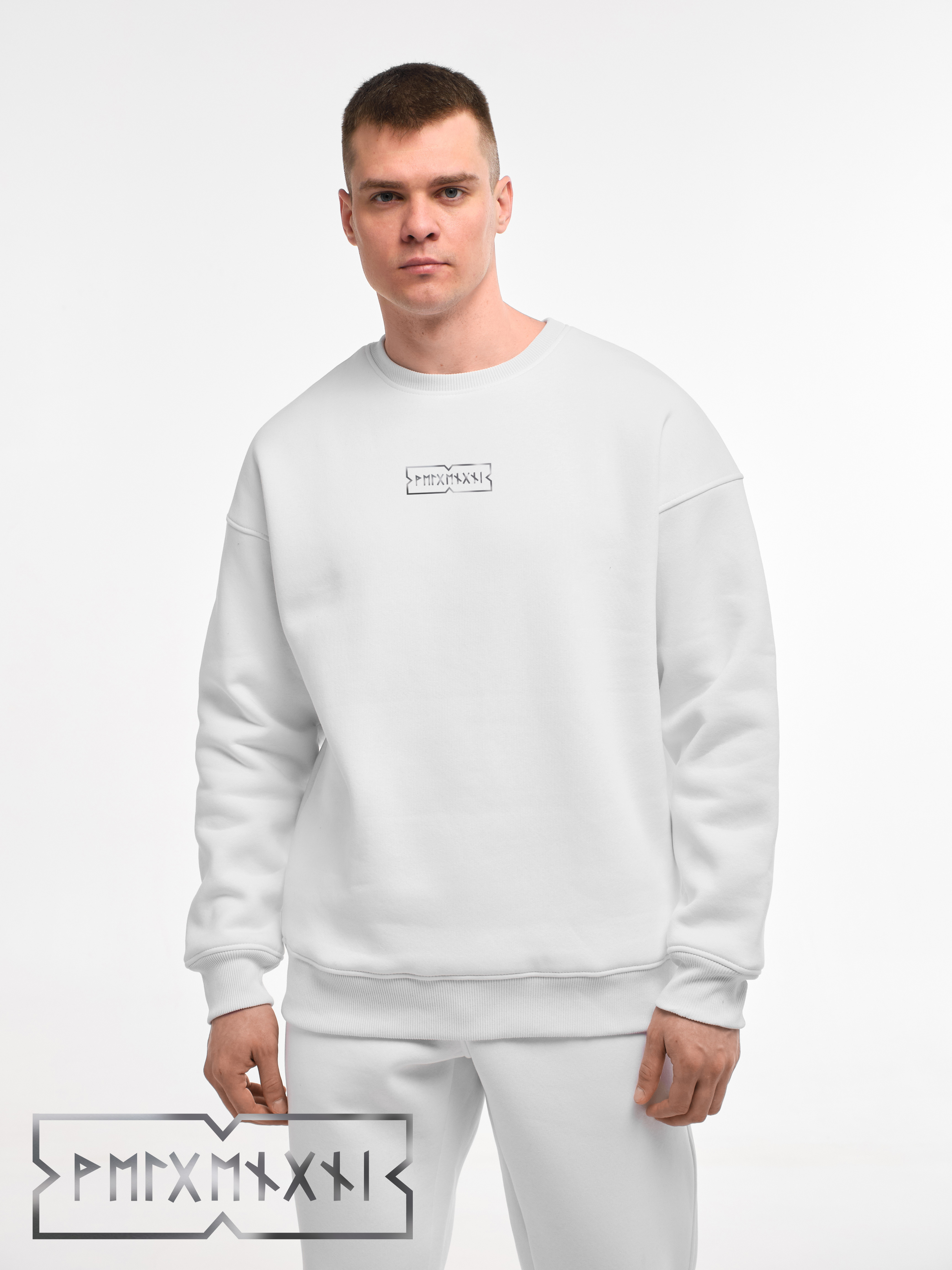 SWEATSHIRT "VELGENGNI" | WHITE EMOTION | XS1