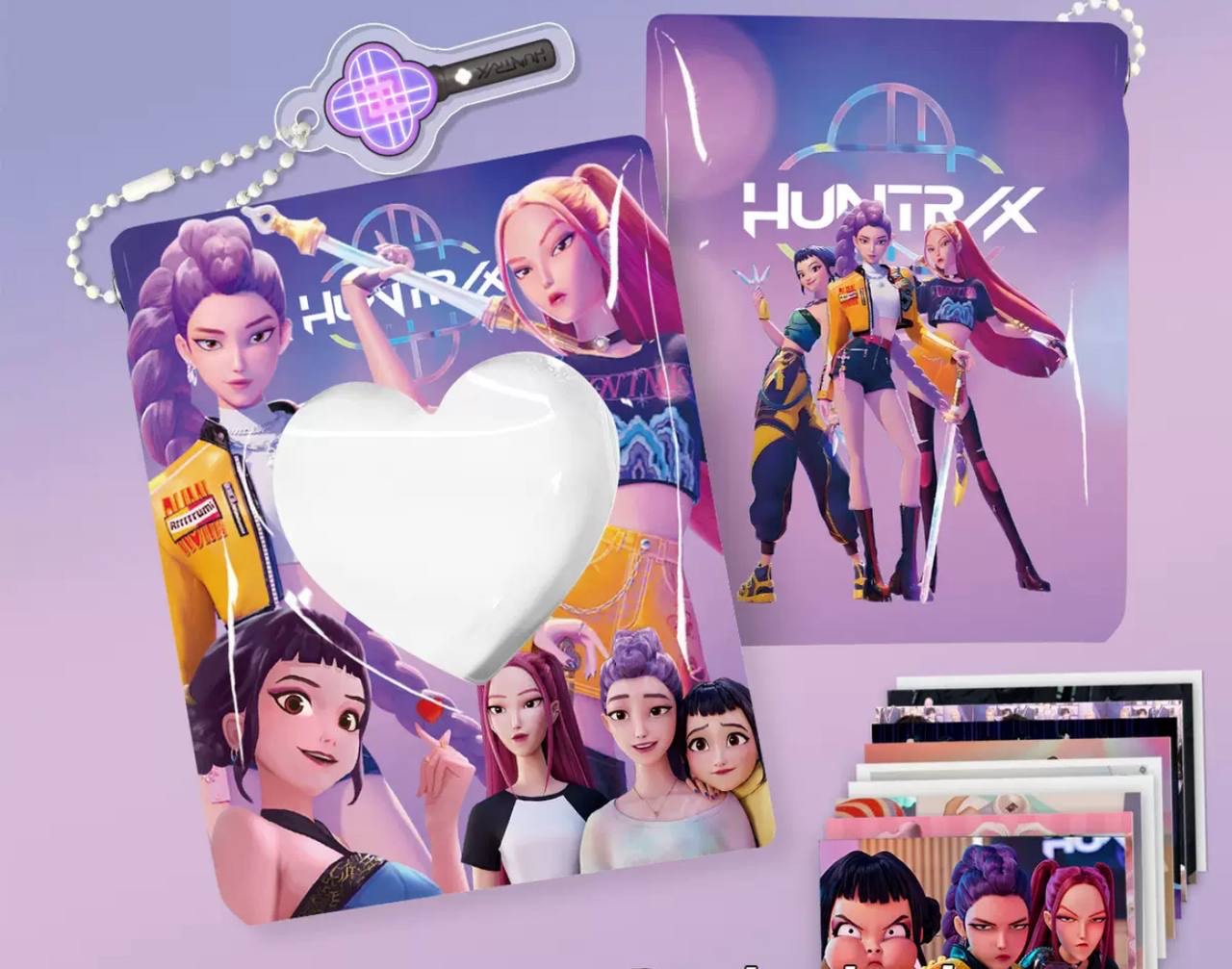 Біндер для карточок з K-pop Demon Hanters, Мисливиці на демонів