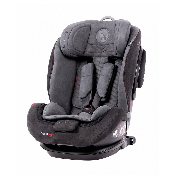 Автокрісло Coletto Uggo Isofix 9-36 9024-CUI-10, grey, чорний/сірий