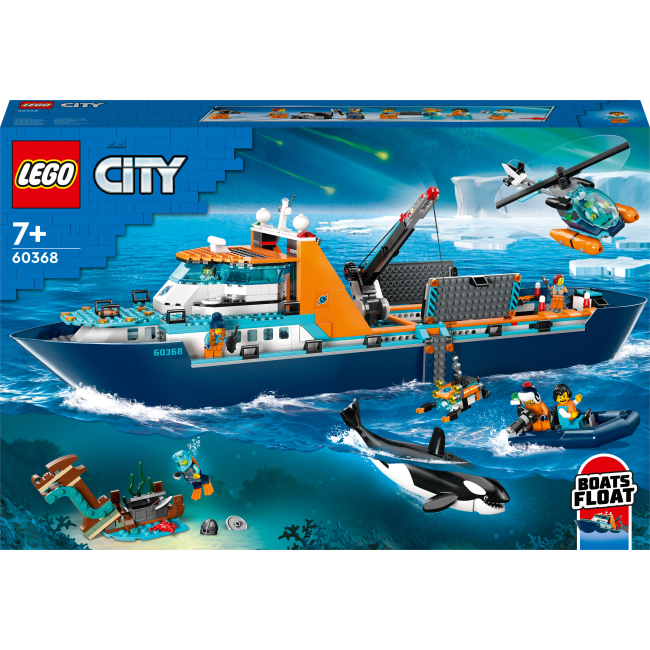 Конструктор LEGO City Арктичний дослідницький корабель (60368)
