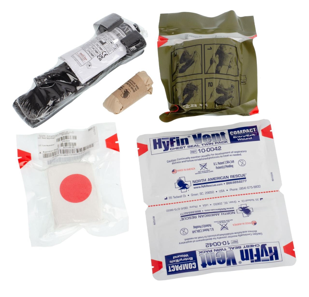 Набір для комплектації медичних аптечок "NAR M-FAK Mini First Aid Resupply Kit" від американського преміум бренду "North American Rescue".