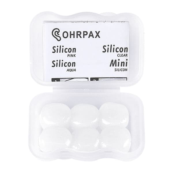 Силіконові беруші для сну 6 штук