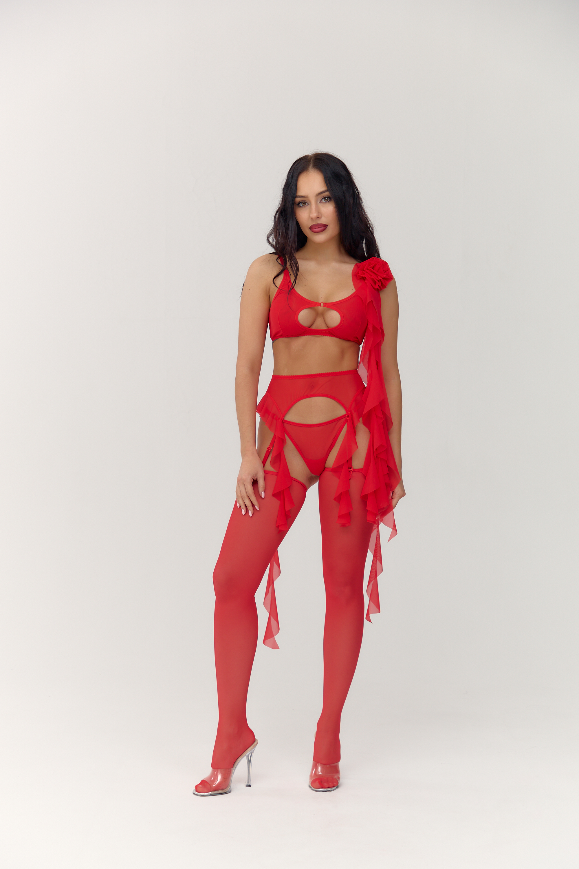 Пояс DESERT ROSE red
