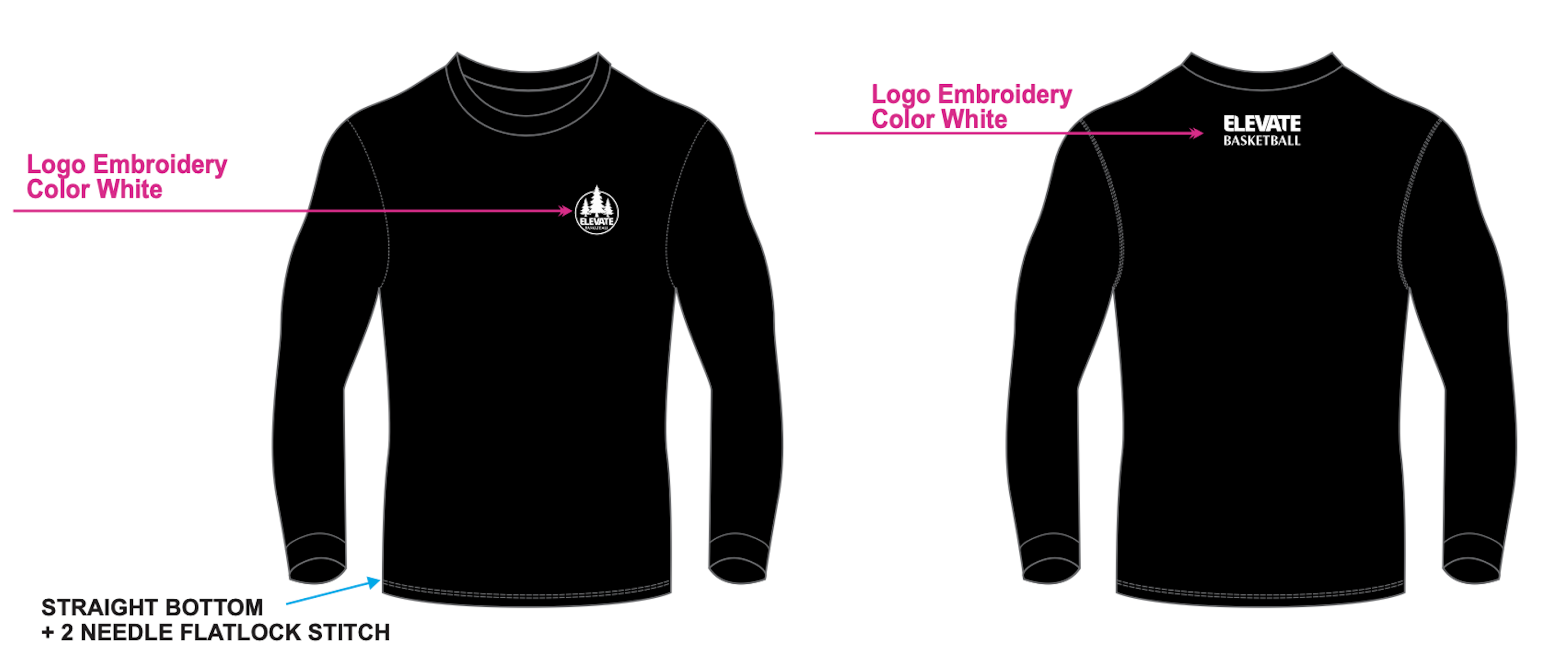 Elevate Long Sleeve Performance Tee