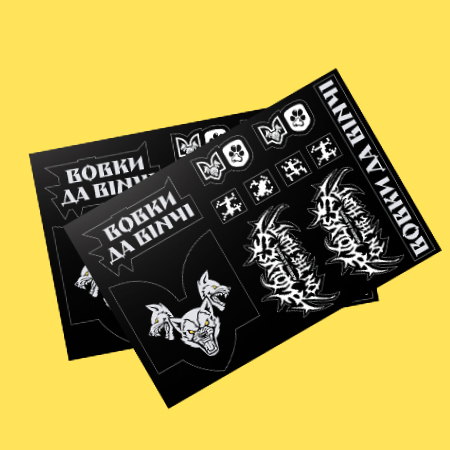 Da Vinci Wolves Stickerpack