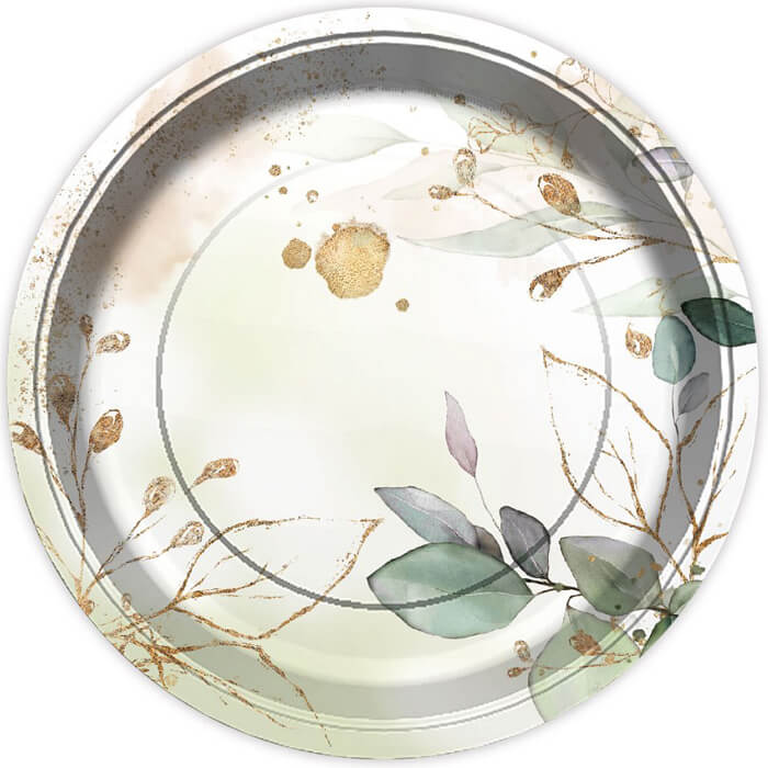 Тарілочки Spring 23см 6шт