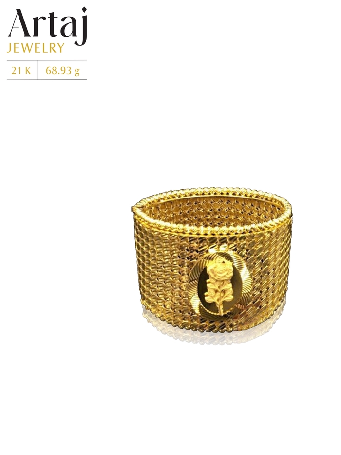 Gold Rose Bracelet