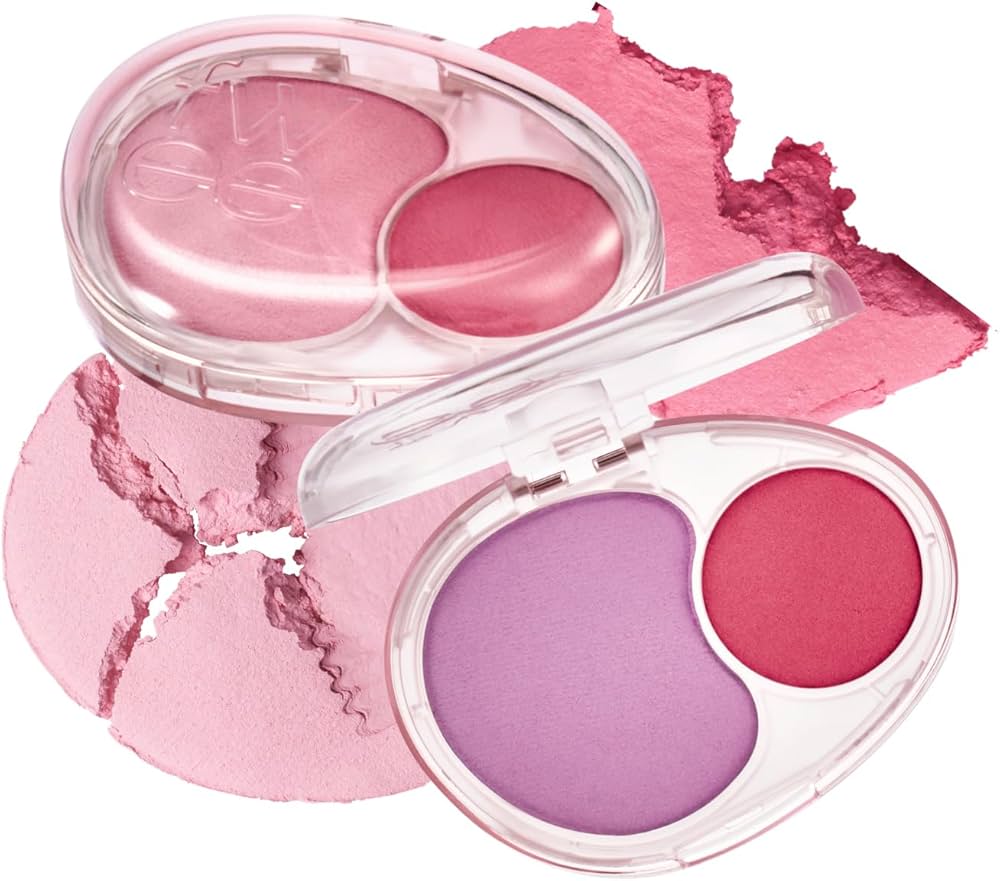 FWEE Mellow Dual Blusher / Подвійні кремові рум'яна - PK02 Fall in Highkey