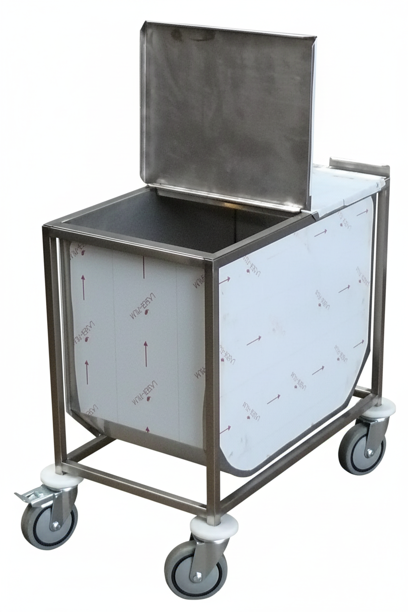 Скриня для цукру та борошна пересувна