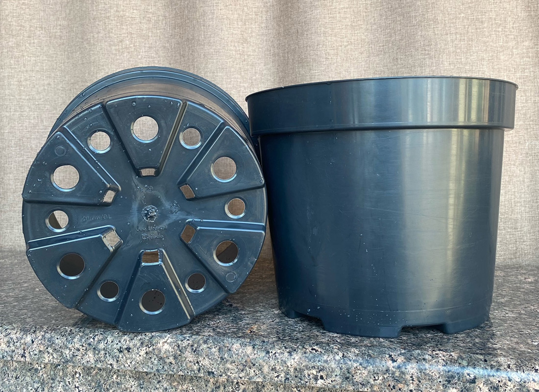 Горщик круглий для розсади 10 л KLODA - Ø29 см