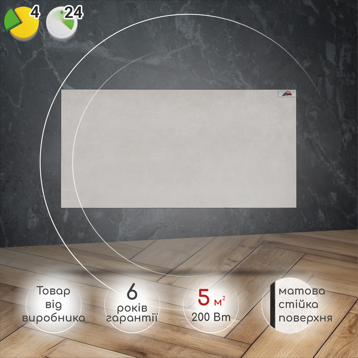 Керамічний обігрівач Heats 200 Loft