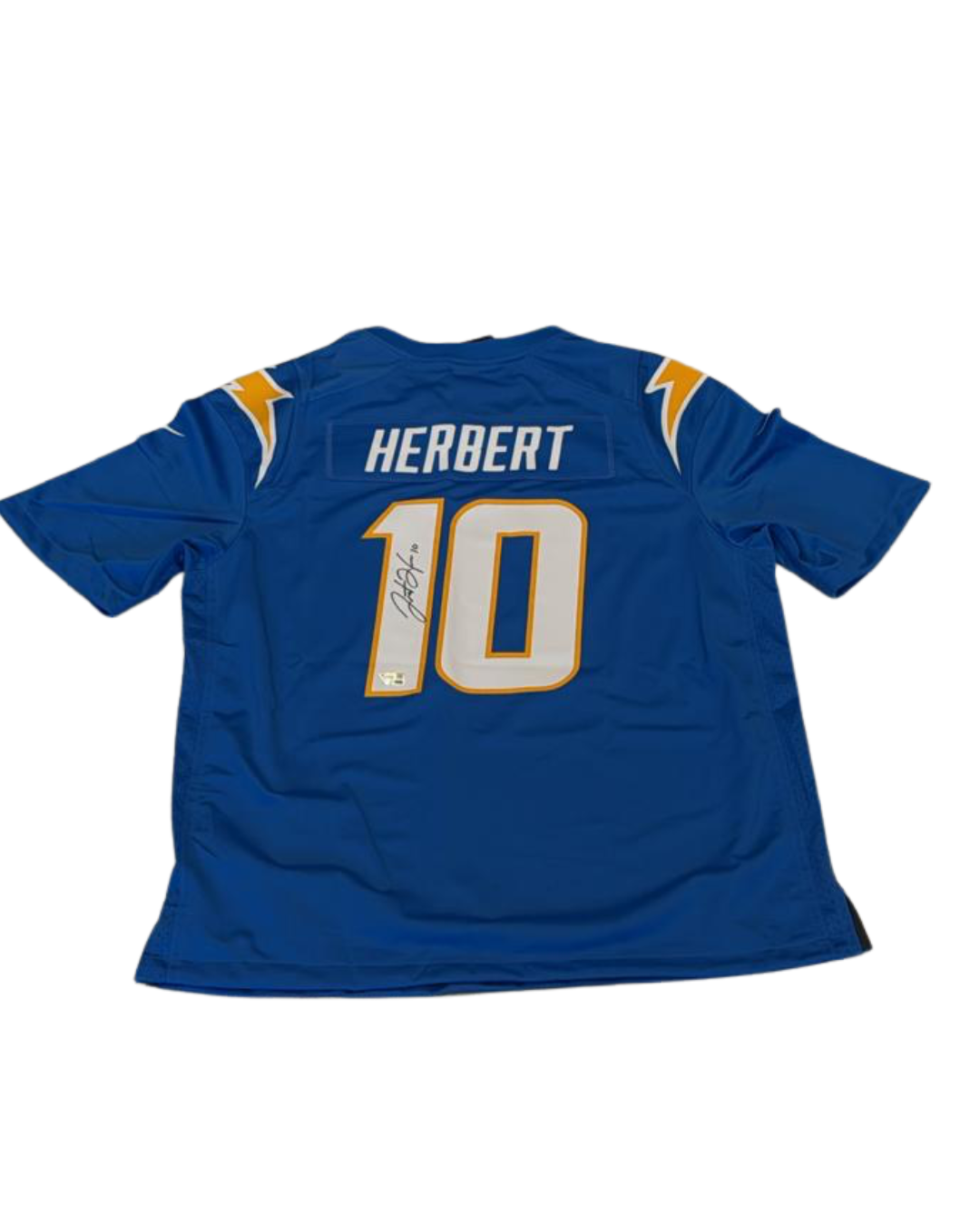 JUSTIN HERBERT SIGNED CERTIFICADO BECKETT