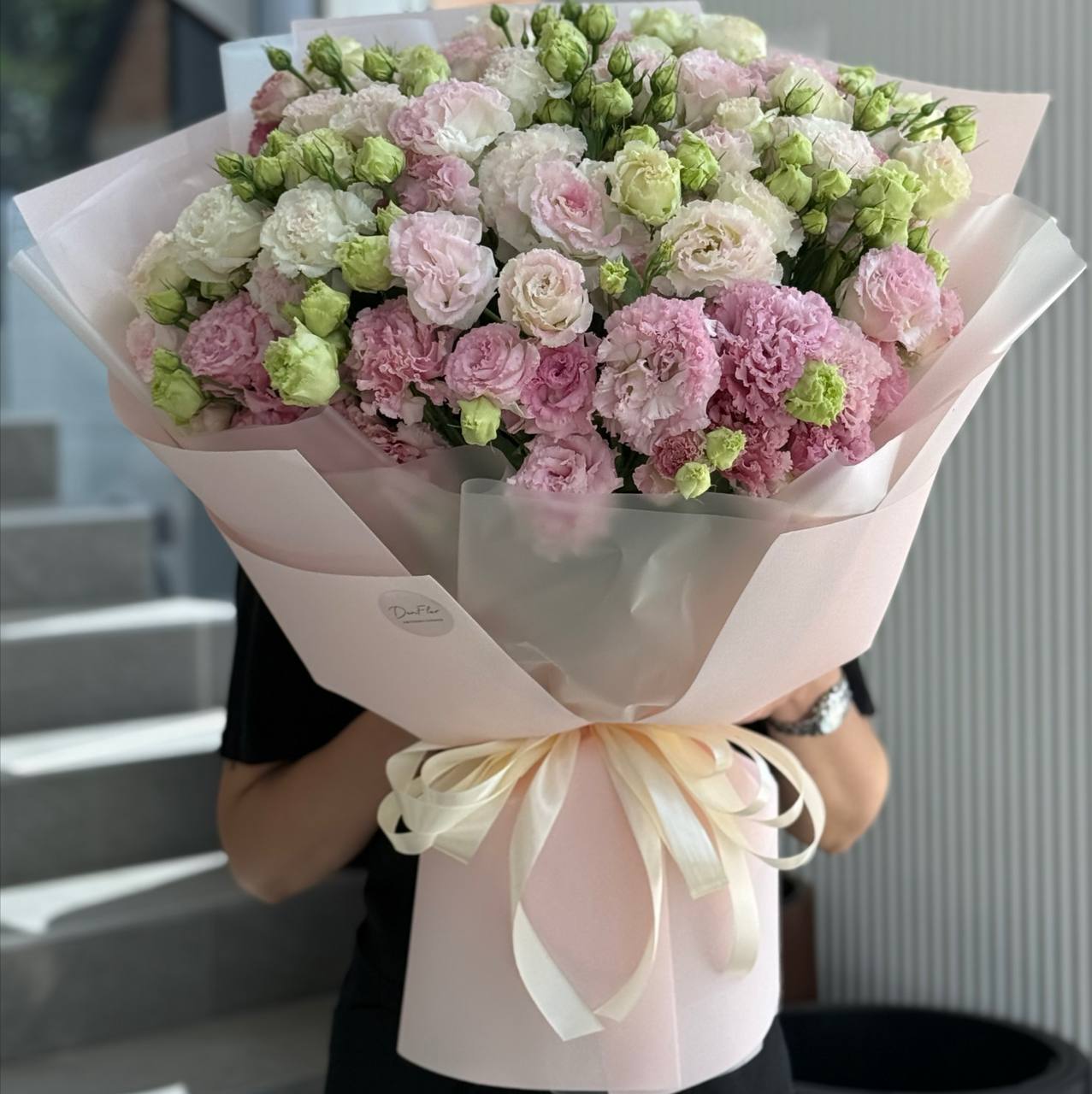 Букет із еустоми