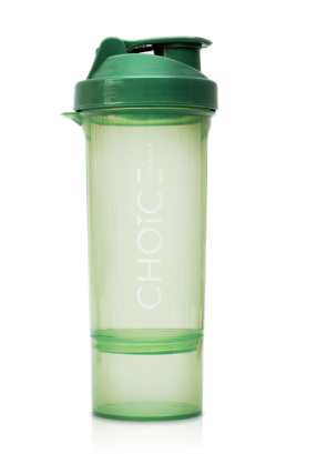 Шейкер SmartShake by CHOICE (Green)